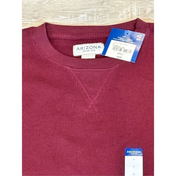 St. John’s Bay plaid flannel shirt with crew neck, thermal size S - Picture 12 of 12